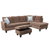 Couches for Living Room L Shaped Couch Upholstered Futon Sofa