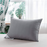 Goose Down & Feather Pillows Soft Insert for Side and Back Sleepers Grey