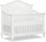 Aurora 5-In-1 Convertible Crib In Ivory Lace, Greenguard Gold Certified