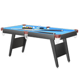 3 in 1 Billiard Table, 65.75" Multi Game Table Includes Pool Table and Table Tennis