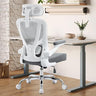 Ergonomic Office Chair with Lumbar Support and Adjustable Headrest