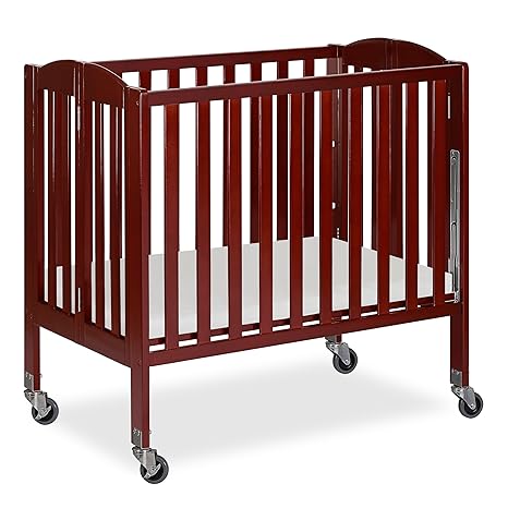3-in-1 Folding Portable Crib, Natural, Large