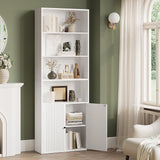 Bookcases and Bookshelves, Bookshelf with Doors and Storage, Industrial Tall Book Shelf