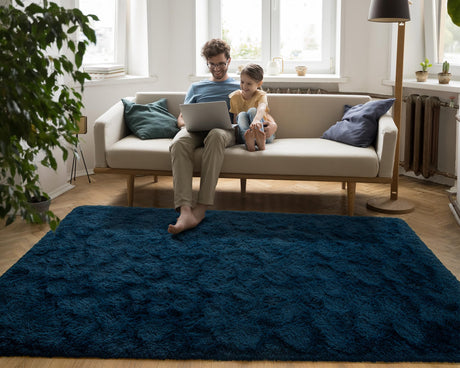 Rug for Living Room 6x9 Feet Area Rug for Bedroom Super Soft Shaggy