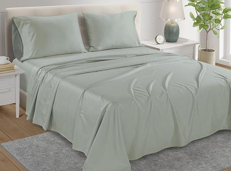 Egyptian Cotton Sheets King Size Sheet Set, King Bed Sheets for King Size Bed, Bedding Sheets & Pillowcases,