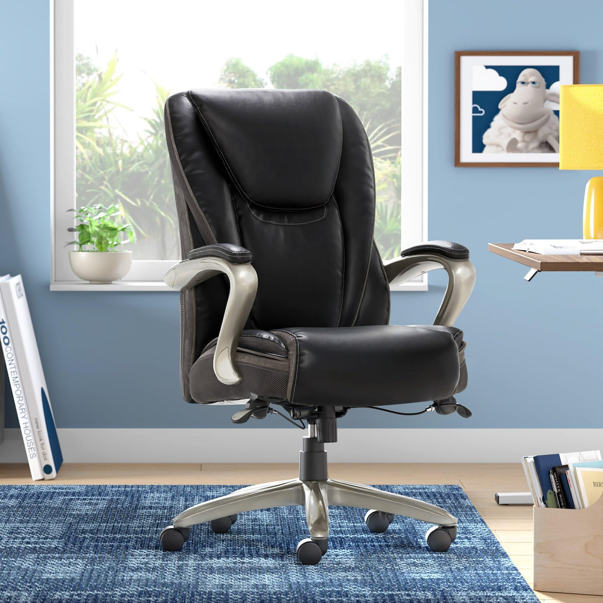 Smart Layers™ Hensley Big & Tall Ergonomic Bonded Leather High-Back Office Chair