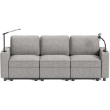 Modular Sectional Sofa,Multifunctional Single Sofa for Living Room with Storage