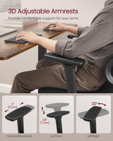 Ergonomic Office Chair, High Back Desk Chair, Mesh Computer Chair