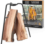 KABIN Fire Tong Log Grabber – Extra Long Firewood Claw Tongs for Fireplace