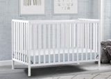 Heartland 4-in-1 Convertible Crib, Charcoal Grey + Delta Children Twinkle Galaxy Dual