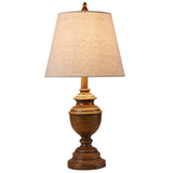 L26017JDSAM Marion, French Oak, Heathered Light Beige Table Lamp