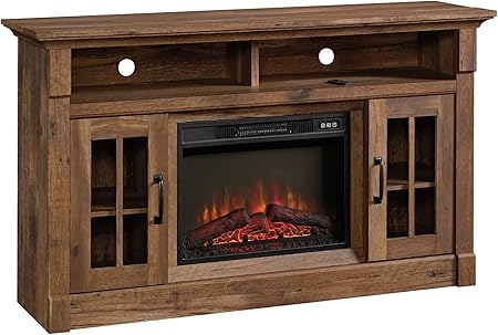 Miscellaneous Fireplace Credenza, L: 60.0" x W: 16.73" x H: 35.04"