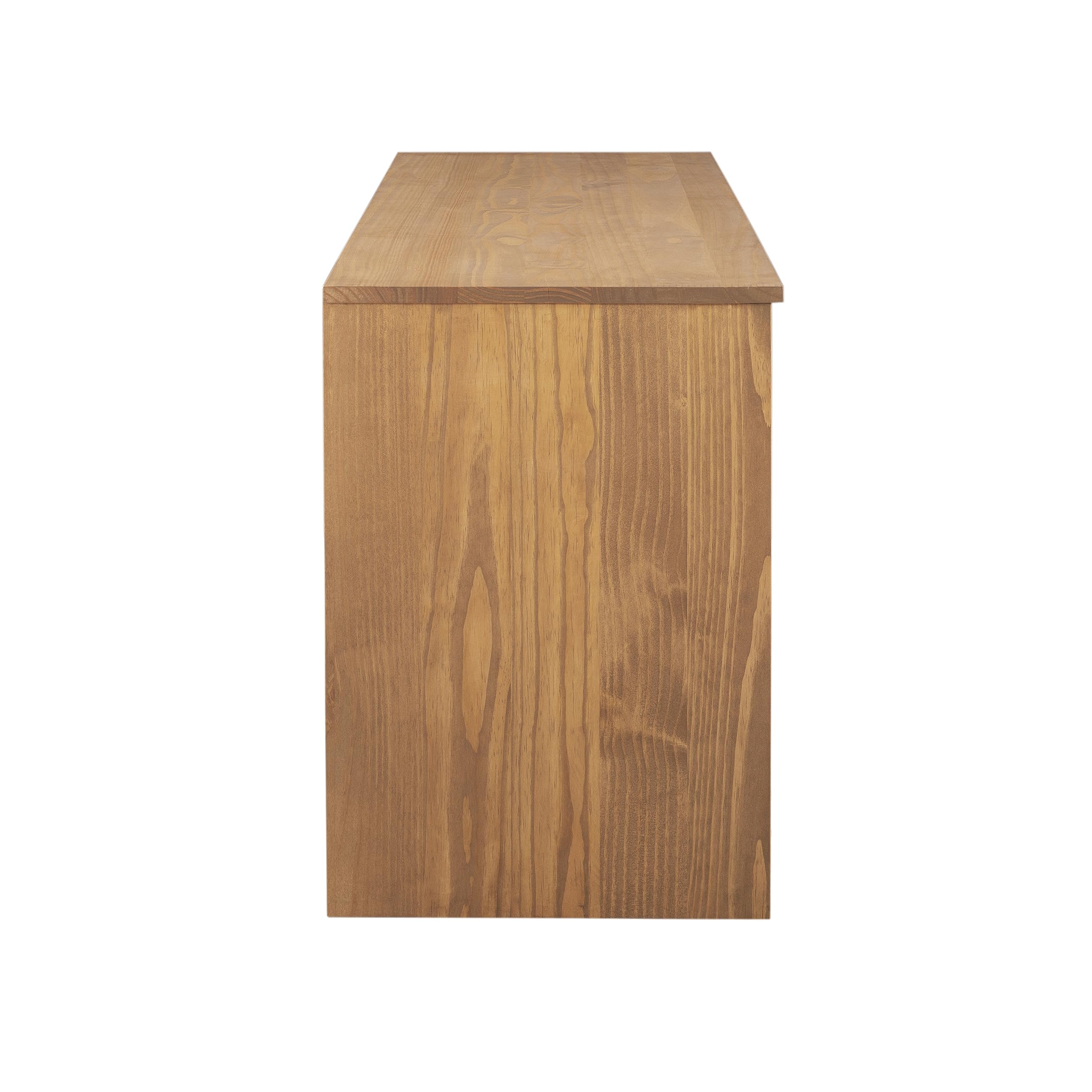 Natural Victor Solid Brazilian Pine Two Door TV Media Stand