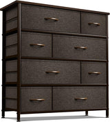 Dresser for Bedroom with 8 Drawers - Tall Chest Storage Tower Unit, for Closet, Hallway,