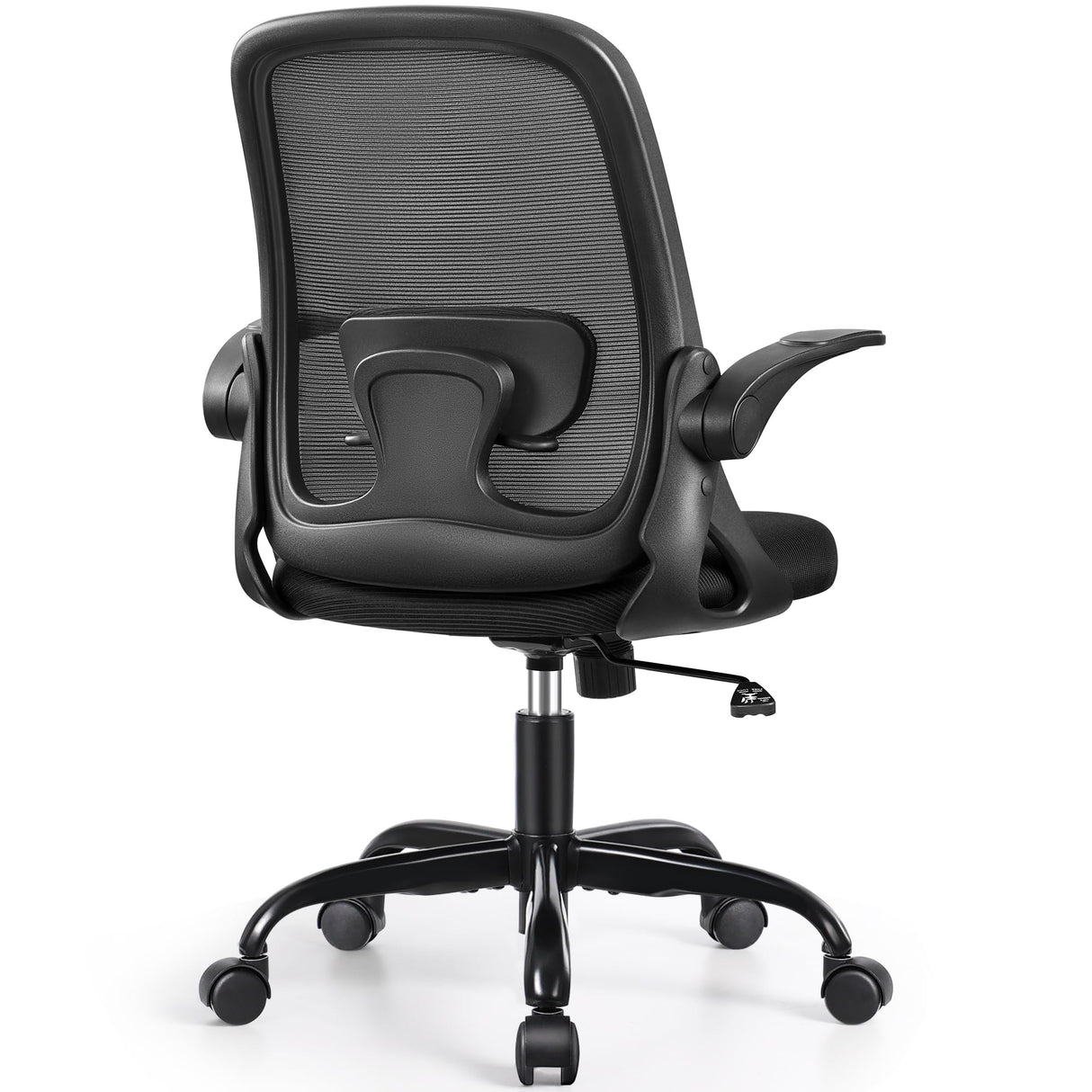 Office Chair Ergonomic Desk Chairs with Lumbar Support and Flip-up Arms, Comfortable