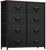 Dresser with 8 Drawers - Fabric Storage Tower, Organizer Unit for Bedroom