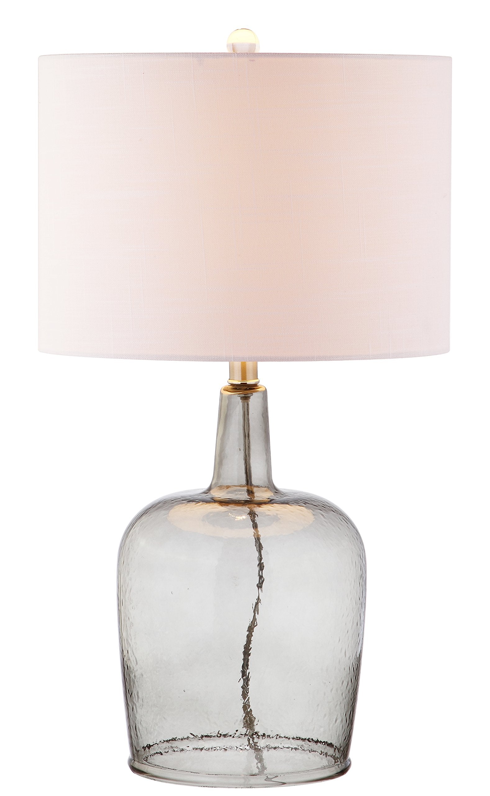 Augustine 26" Glass LED Table Lamp Modern Contemporary Bedside Desk