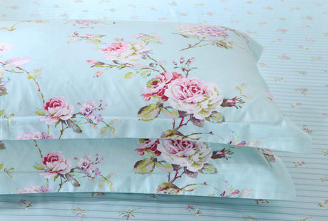 French Country Duvet Cover Set King/California King 100% Cotton Floral Bedding