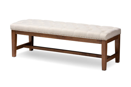 Louisa Bench, Light Beige