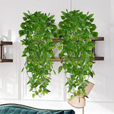 Artificial Hanging Plants, 6 Pack Fake Potted Greenery Plant 3.6FT Faux Ivy Vine