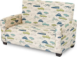 Kids Upholstered Sofa, Upholstered Toddler Couch, Double Seated Sofa Chair for Kids