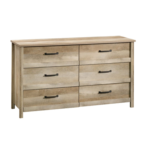 Cannery Bridge 6-Drawer Dresser, Lintel Oak finish