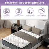 Isabella Hybrid Pillow Top King Mattress, Medium Firm Support, Motion Isolation