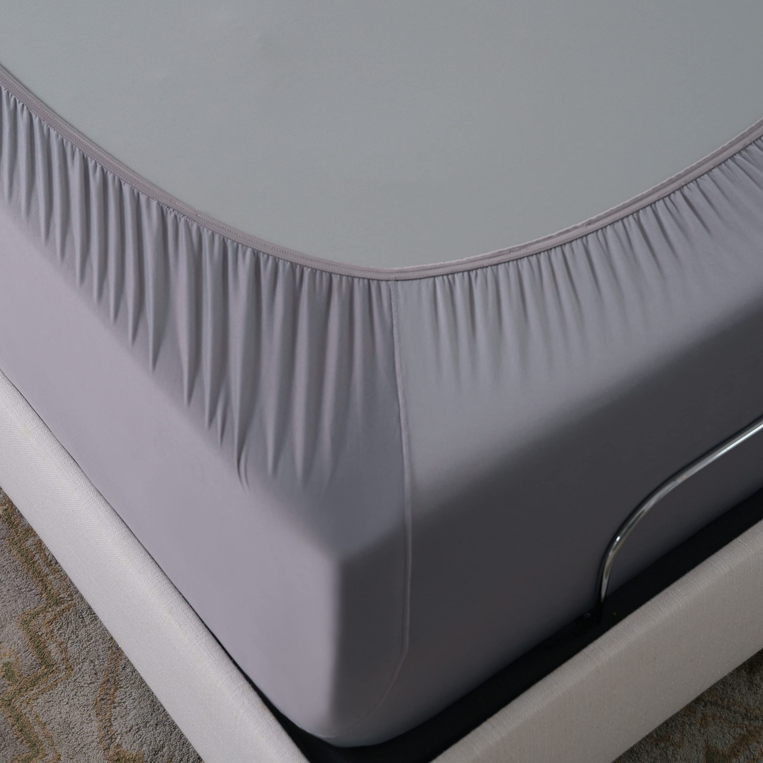 Active Comfort Sheet Set, Comfortable Cooling Sheets with 1 Flat Sheet, 1 Fitted Sheet,