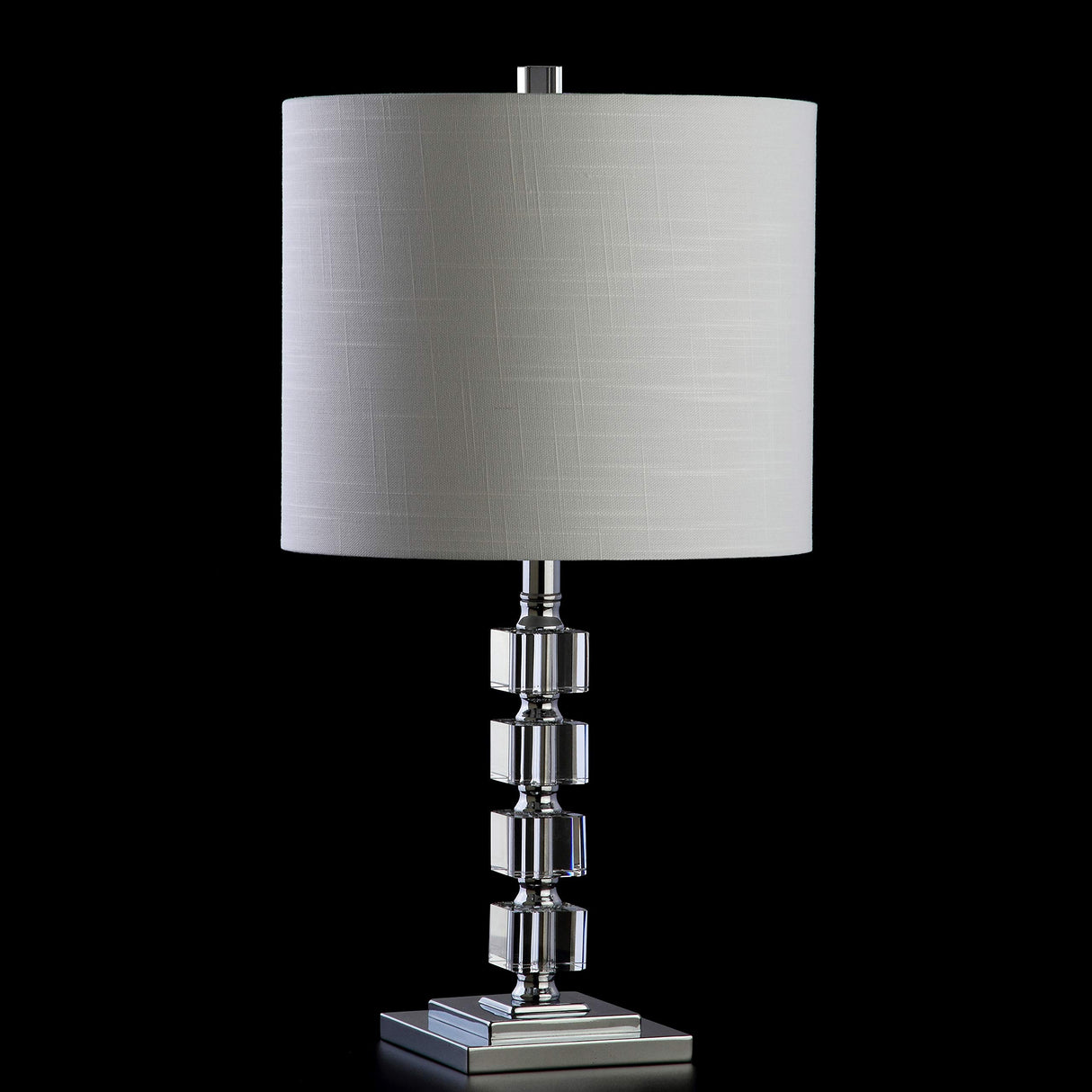 JYL5040A-SET2 Set of 2 Table Lamps Barnard 22" LED Crystal/Metal Table Lamp Glam