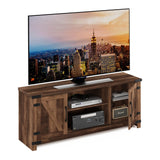 Cabinet Stand with Storage for TV up to 65 Inch, 70 Inch, Rustic Brown