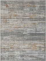 Florance Collection 86010 Gold 9x12 Modern Area Rug