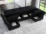 Reversible Sectional Sofa U Shaped Couch with Storage Seat with Chaise