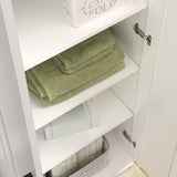 HomePlus Storage Cabinet/ Pantry cabinets, Soft White finish