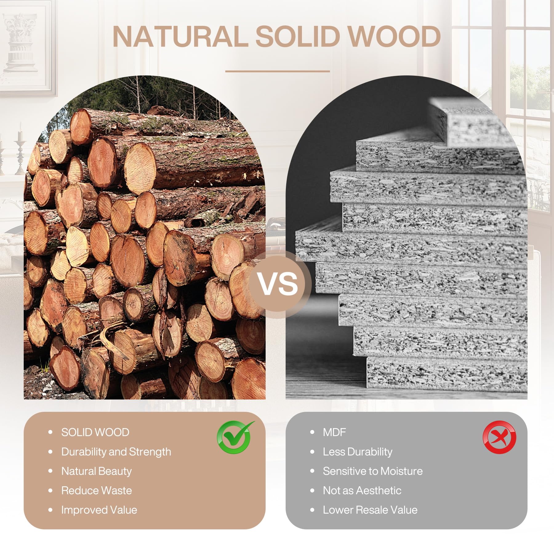 70.9" Solid Wood Console Table with 2-Tier Storage - Farmhouse Entryway Table