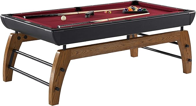 5.5' Apex Drop Pocket Pool Table with Pool Ball and Cue Stick Set