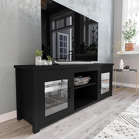 Sheffield Engineered Wood TV Stand for 80" TVs, Media Console/TV Cabinet