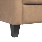 Solutions Watford Sofa with Rolled Arms, Light Brown