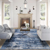 Area Rugs 9x12 Living Room: Large Machine Washable Area Rug with Non Slip