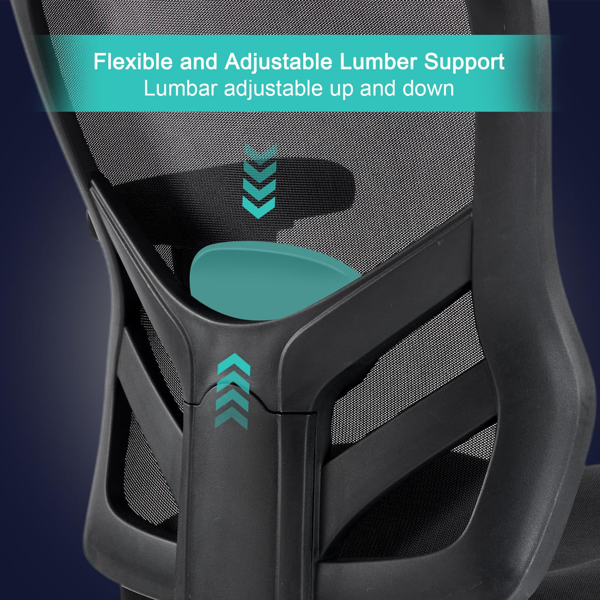 Ergonomic Mesh Office Chair with Adjustable Lumbar Support