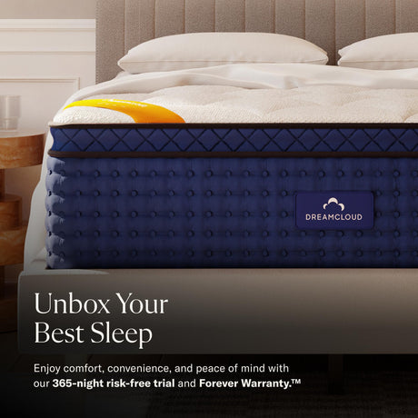 Premier Rest 16" Cal King Mattress - Luxury Hybrid Memory Foam - 365 Night Trial