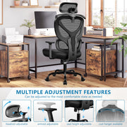 Office Chair Ergonomic Desk Chair Comfy Computer Chair, Big and Tall Home Office Chair