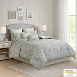 Cozy Cotton Comforter Set - Classic Modern Design, All Season Down Alternative Casual