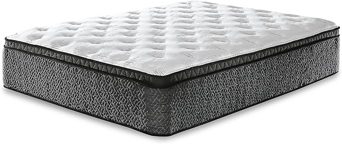 Full Size Chime 12 Inch Medium Firm Hybrid Mattress with Cooling Gel Memory Foam