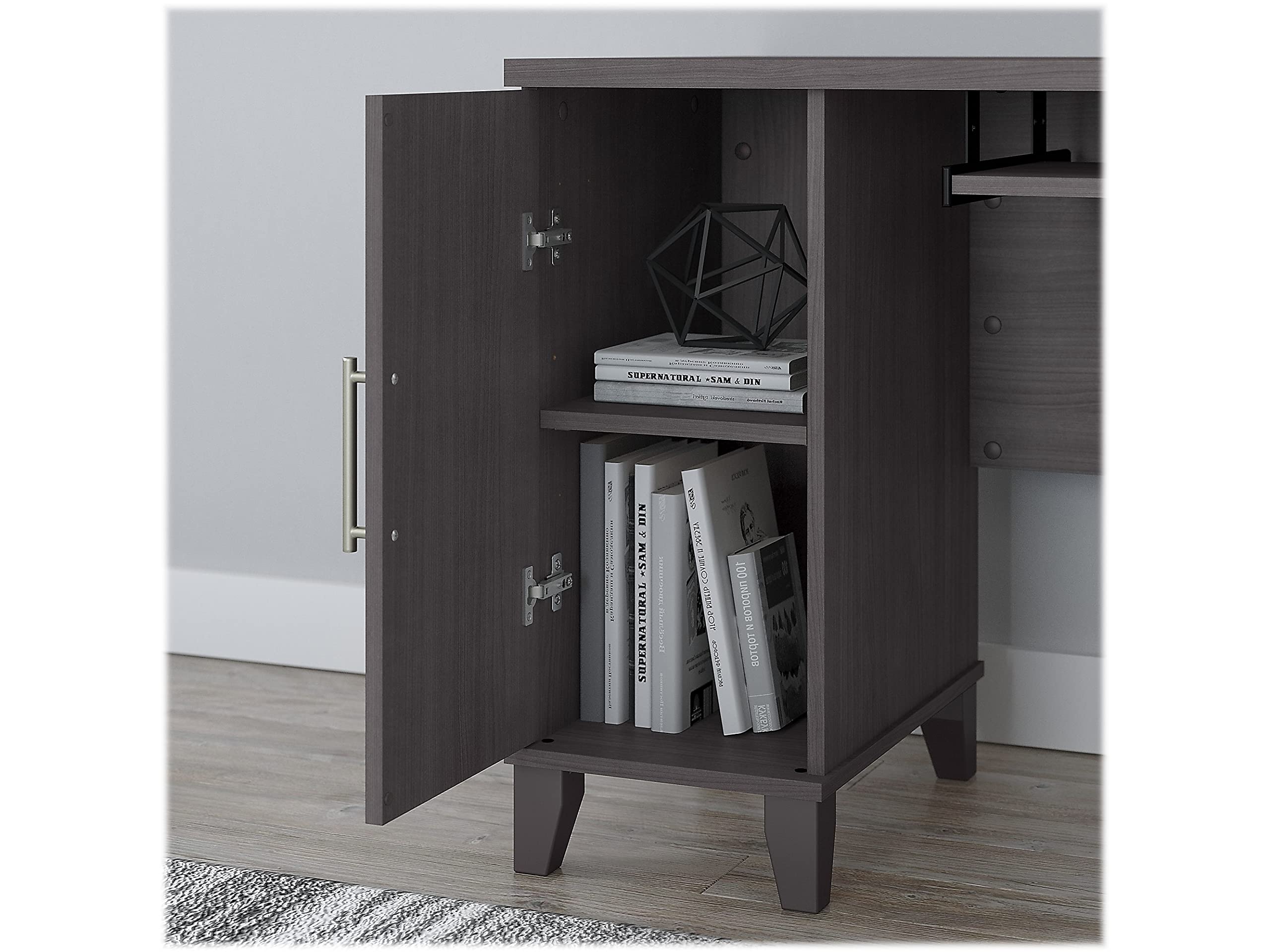 Bush Somerset 72-Inch L-Shaped Desk with Hutch