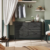 Dresser for Bedroom with 5 Drawers, Wide Bedroom Dresser with Drawer Organizers