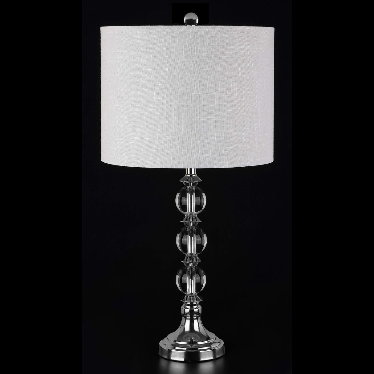 JYL5041A-SET2 Set of 2 Table Lamps Paul 26" Crystal/Metal LED Table