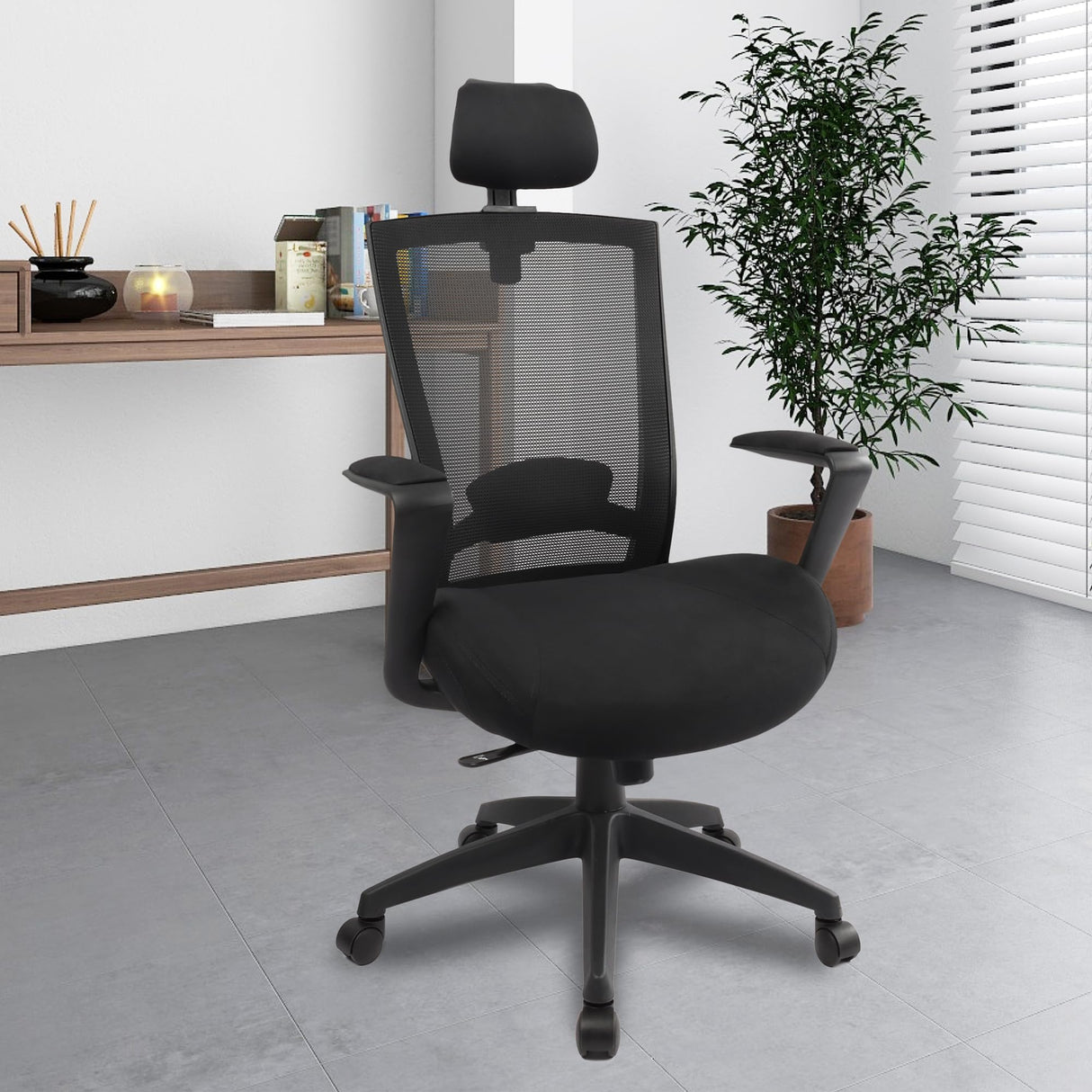 Ergonomic Office Chair for Big and Tall People Computer Desk Chair with Adjustable