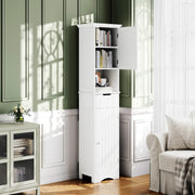 67" Tall Bathroom Storage Cabinet Freestanding