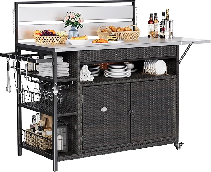 Outdoor Storage Cabinet, Outdoor Storage Cart