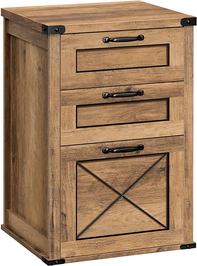 File Cabinet, Filing Cabinet with 2 Drawers, Printer Stand